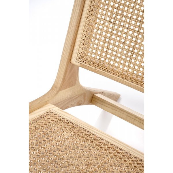 Foden Sessel - Esche/Rattan