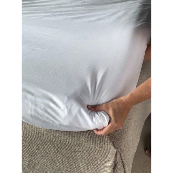 Carlton Spannbettlaken - Wei