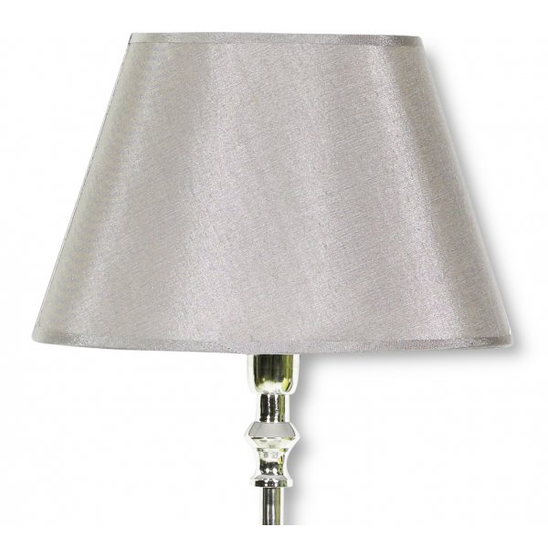 Velvet Oval Lampenschirm 33 cm - Beige