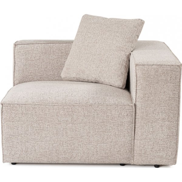 Lora Eckmodul rechts - Mocca Lora Eckmodul rechts - Mocca