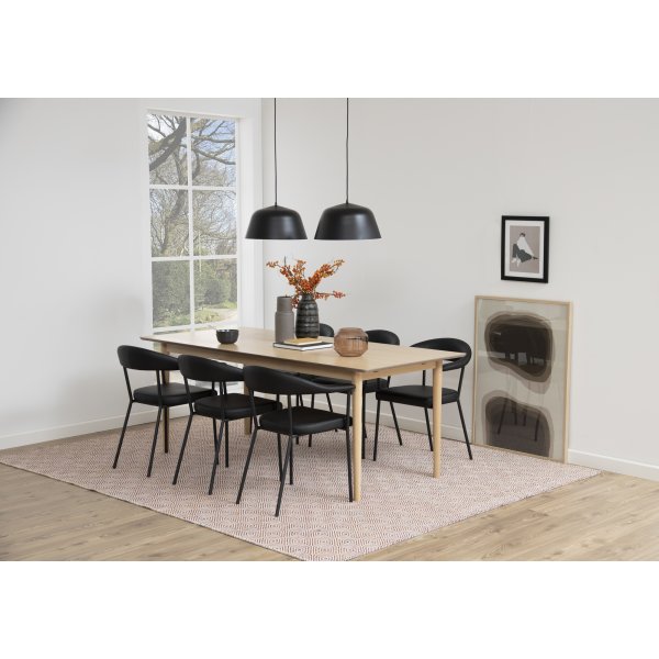 Ava-Sessel - Schwarz