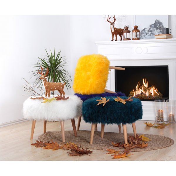 Hirschhocker - Weiß Hirschhocker - Weiß