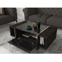 Veyron Couchtisch 103,8 x 60 cm - Schwarz/Gold
