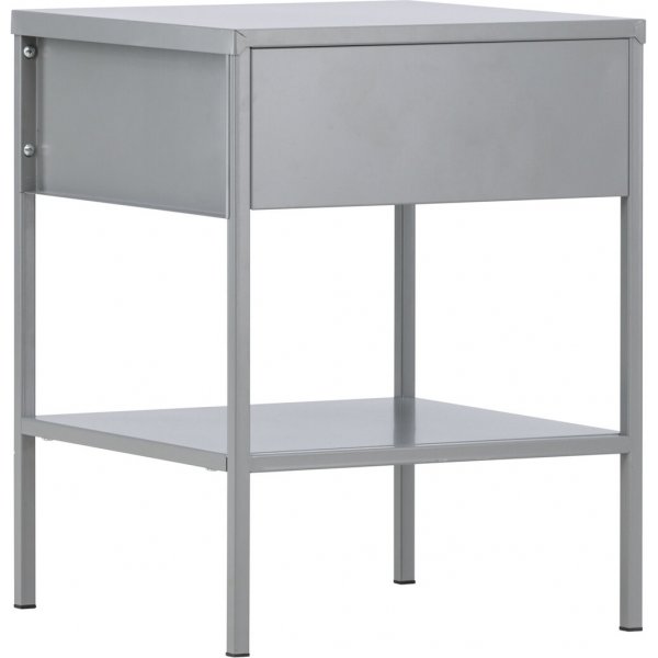 Sacramento Nachttisch - Hellgrau