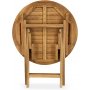 Grunnebo klappbarer, runder Esstisch 80 cm - Teak