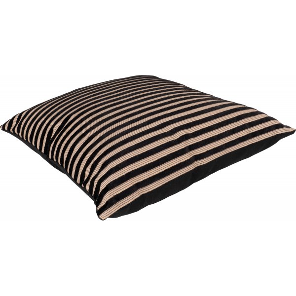 Serpa Kissen 43x43 cm - Schwarz/Beige Serpa Kissen 43x43 cm - Schwarz/Beige