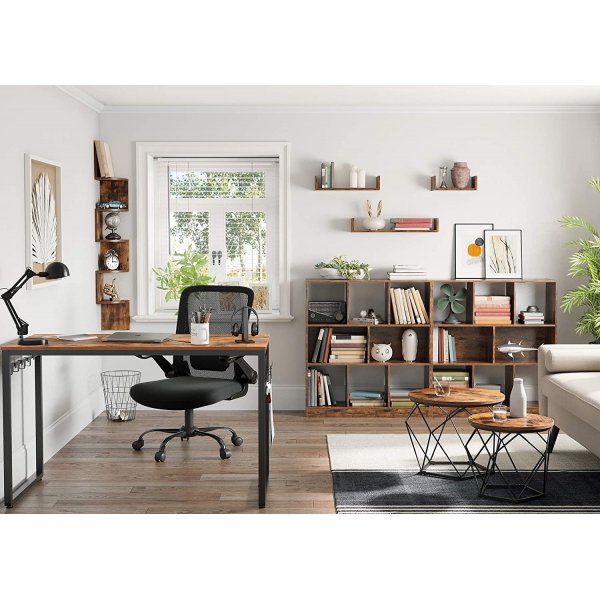 Didrik Couchtisch, 2 Stck, 40/50 cm - Braun/Schwarz