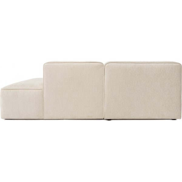Mehr Ecksofa mit offenen Enden rechts - Creme