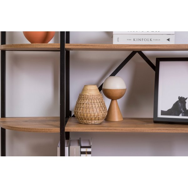 Signa B�cherregal - Kiefer/Schwarz