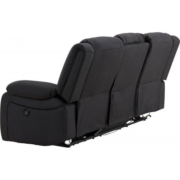 Singapore 3-Sitzer-Liegesofa - Schwarz