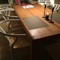 Kundenbild Sunda Esszimmertisch - Weiß/geflochtener Sitz