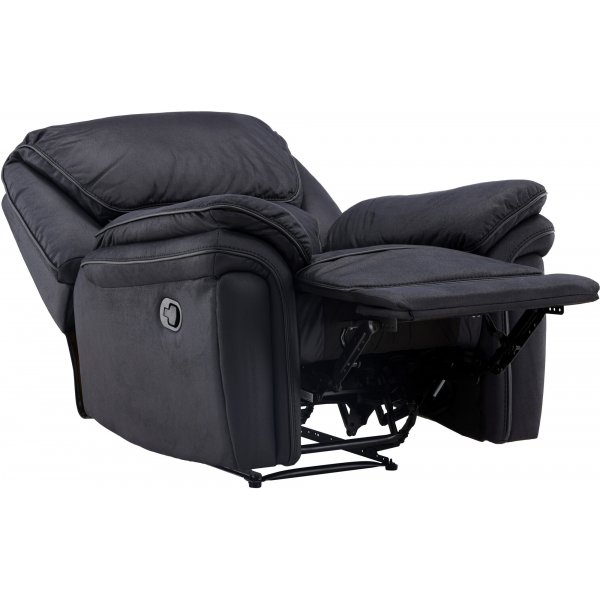 Saranda Liegesessel - Schwarz Saranda Liegesessel - Schwarz