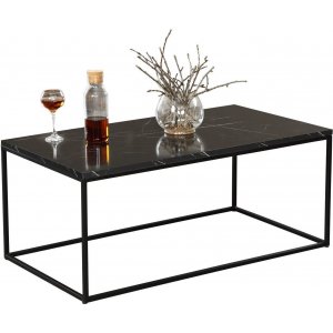 Cosco Couchtisch 95 x 55 cm - Schwarz/Wei