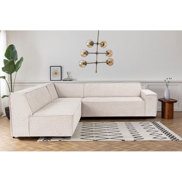 Puzzle-Ecksofa - Hellbraun Puzzle-Ecksofa - Hellbraun
