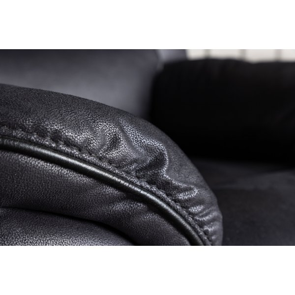 Saranda Liegesessel - Schwarz Saranda Liegesessel - Schwarz