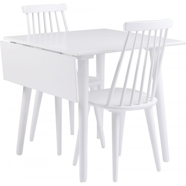 Dalsland Klapptisch 80-105 cm - wei