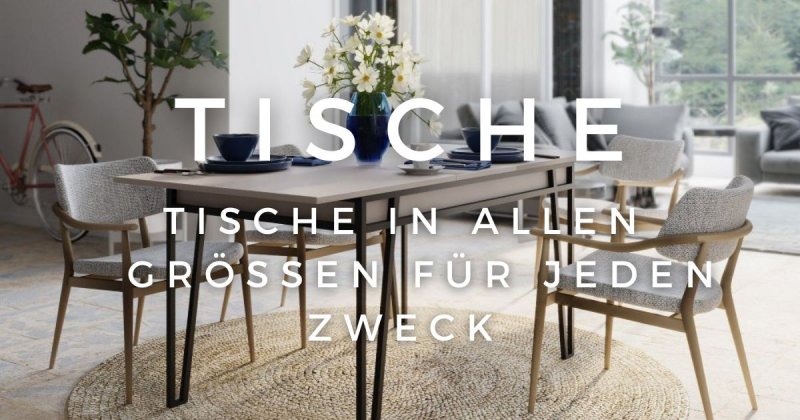 Esstische, Couchtische & Beistelltische