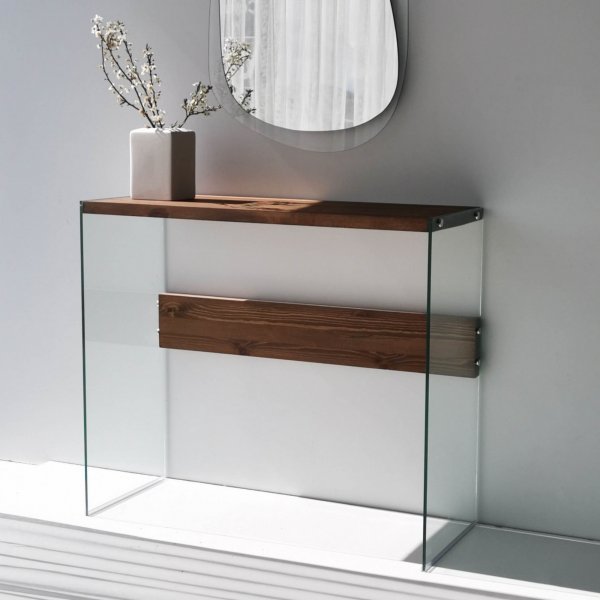 Niagara-Relieftisch 91 x 37 cm - Nussbaum Niagara-Relieftisch 91 x 37 cm - Nussbaum