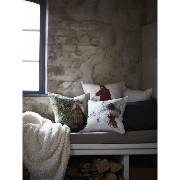 Idun Kissenbezug 45 x 45 cm - Rot