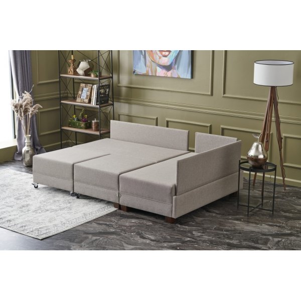 Ecksofa Fly - Creme