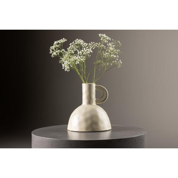 Vivi Vase - Beige/Schwarz Vivi Vase - Beige/Schwarz