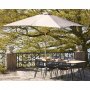Orlando Sonnenschirm 300x300 cm Beige / Holz
