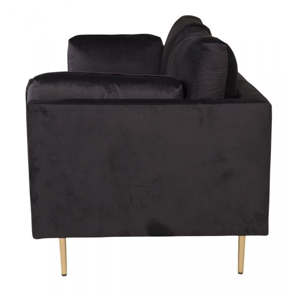 Savanna Sofa - Schwarzer Samt