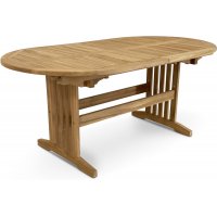 Saltö ovaler Esstisch aus Teak 150-210 cm Butterfly - Teak Saltö ovaler Esstisch aus Teak 150-210 cm Butterfly - Teak