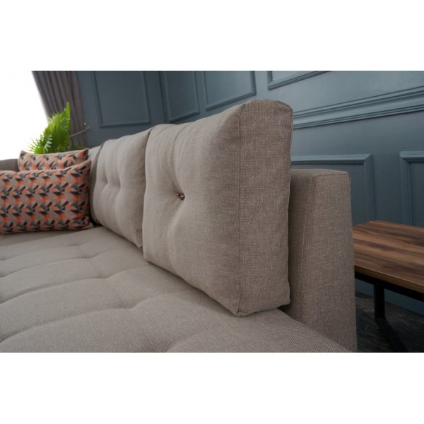 Ecksofa Manama - Creme