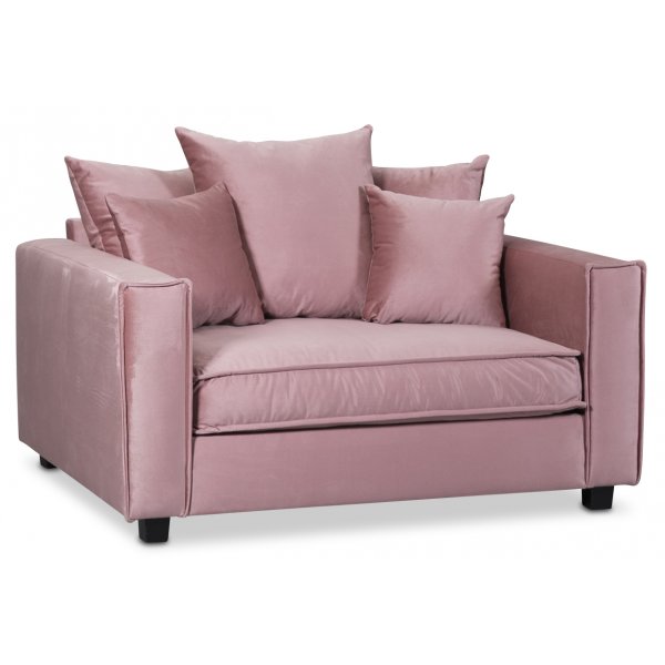 Brandy Lounge Sessel - 1,5-Sitzer-Sofa (staubig rosa) Brandy Lounge Sessel - 1,5-Sitzer-Sofa (staubig rosa)