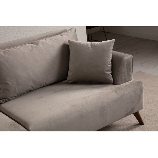 Buhara 3-Sitzer-Sofa - Hellgrau