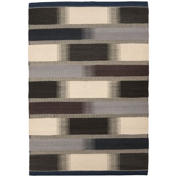Kelimmatte Poncho - Grau