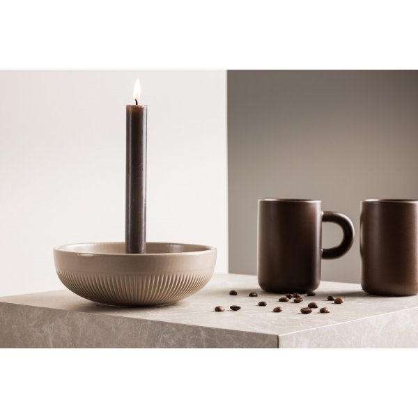 Posh Kerzenständer 18 x 6 cm - Beige Posh Kerzenständer 18 x 6 cm - Beige