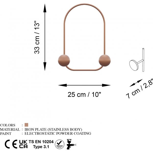 Frosch-Kleiderbgel - Kupfer