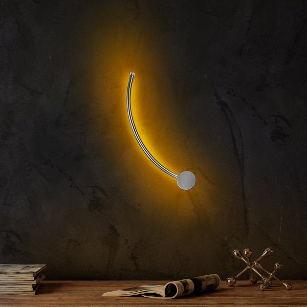 Wolf Wandleuchte 2 - Chrom Wolf Wandleuchte 2 - Chrom