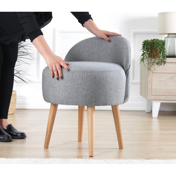 Hocker Corvile - Grau Hocker Corvile - Grau