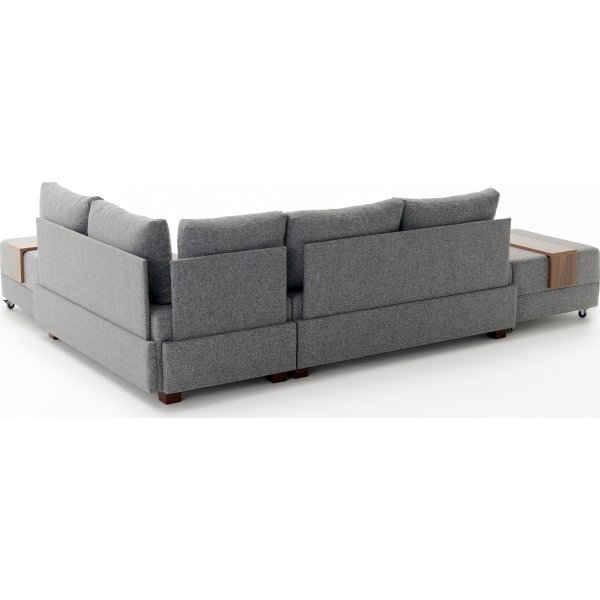 Ecksofa Fly - Grau