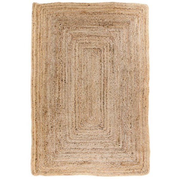 Bombay-Teppich - Natürliche Jute - 90x60