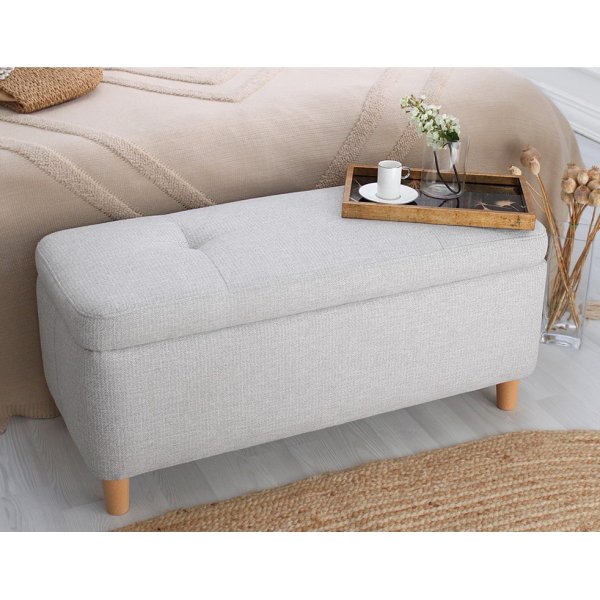 Rocio Pouf - Hellgrau Rocio Pouf - Hellgrau