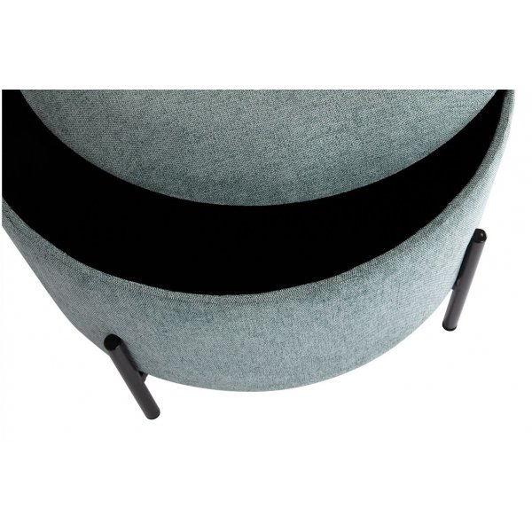 Syssna Hocker mit Stauraum - Blaugrn