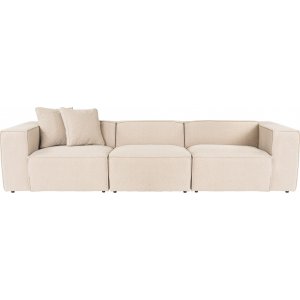 Lora 3-Sitzer-Sofa - Pfirsich