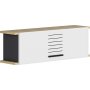 Wandschrank Rada - Wei/Eiche