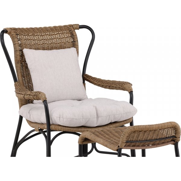 Loreto-Sessel - Schwarz Loreto-Sessel - Schwarz