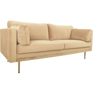 Savanna Sofa - Beige Samt