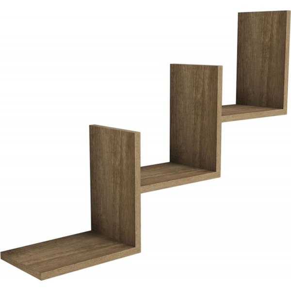 Mist Wandregal - Nussbaum