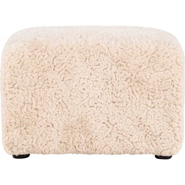 Frankie Hocker 50 x 50 cm - Beige Teddy Frankie Hocker 50 x 50 cm - Beige Teddy