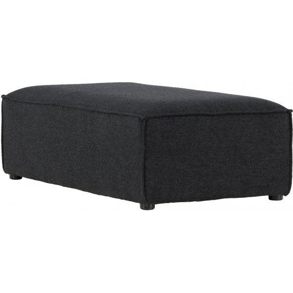 Gillholmen Pouf - Schwarzer Bouclé Gillholmen Pouf - Schwarzer Bouclé