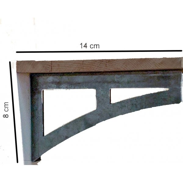 Lamba Wandregal 19 - Nussbaum