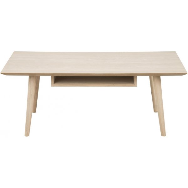 Century Couchtisch 115 x 60 cm - Eiche wei pigmentiert