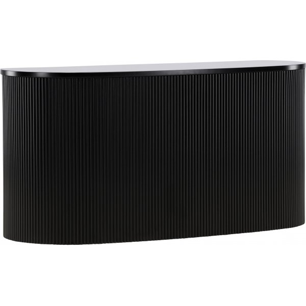 Loca wandhängender Beistelltisch 120 x 45 cm - Schwarz
